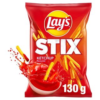 Lay's Stix Chipsy ziemniaczane o smaku ketchupowym 130 g