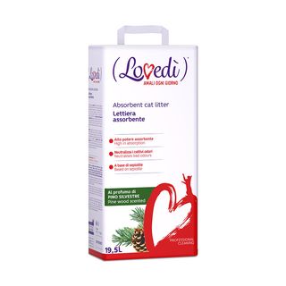 Lovedã¬ lettiera assorbente pino silvestre 19.5l