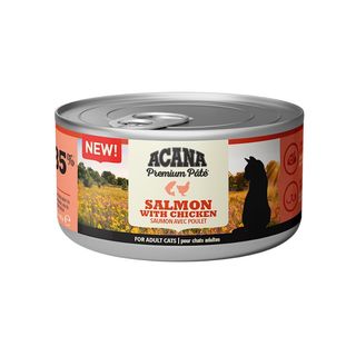 Acana Premium Salmón Con Pollo Lata En Paté Para Gatos 85g