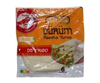 Tortillas Durum Auchan  6 Uds378 G