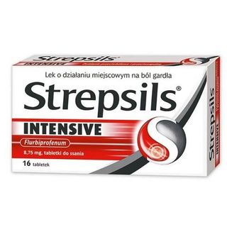 Strepsils Intensive 8,75 mg 16 tabletek