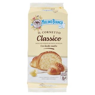 Mulino Bianco Cornetti Classici Merenda Senza Additivi Conservanti 6 Pezzi 240G - 208066