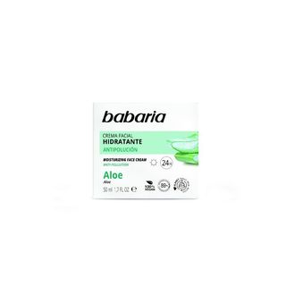 Aloe Vera Crema Facial Hidratante 24h - Babaria - 50 ml 8410412026246
