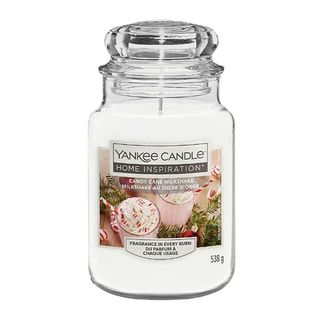 Candy Cane Milk, candela in giara grande - Yankee Candle