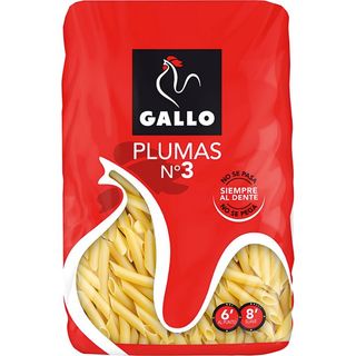 GALLO Macarrones Pluma Nº3 450 G