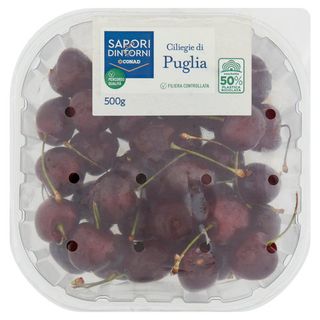SAPORI & DINTORNI CONAD Percorso Qualità Ciliegie di Puglia Durone Ferrovia Italia Cal. 26-28 500 g - 8003170022911