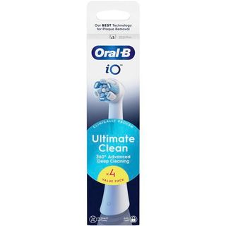 Recambio cepillo eléctrico blanco io2 ORAL B, pack 4 ud (26787697)