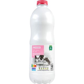 Leche Desnatada Eroski, Botella 1,5 Litros (152702)