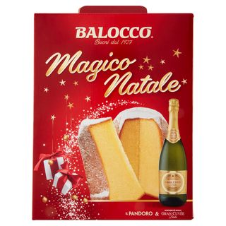 Strenna Balocco Pandoro 750G + Sparkling Wine 75Cl