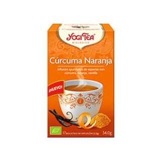 Infusión Cúrcuma y naranja 17x1.8g ECO
