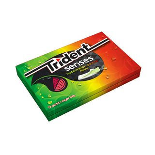 Chicle Sin Azucar Frutos Rojos Senses Trident 23Gr (240682)