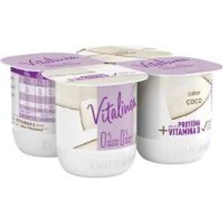 Yogur Desnatado De Coco Danone Vitalínea 4X120 Gr. (16007536)