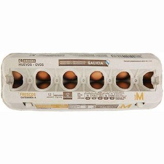 Huevo M Galicia Eroski, 12 Uds. (17872227)