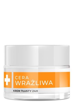 AA Cera Wrażliwa Krem tłusty 24 h do cery suchej i normalnej na dzień i noc  50 ml