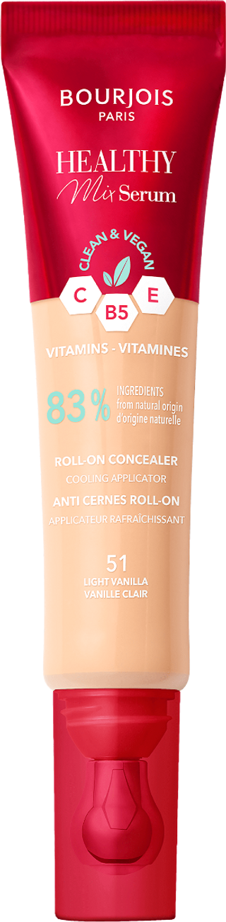Bourjois Healthy Mix Serum Korektor do twarzy, 51 Light Vanilla