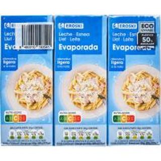 Leche Evaporada Eroski, Pack 3X210 G (22376818)