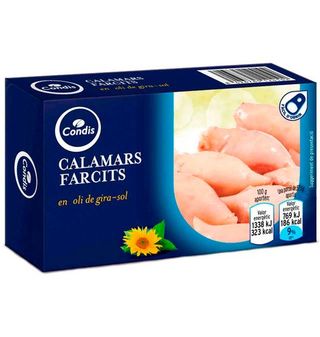 Calamares Condis Rellenos En Aceite De Girasol 72 G
