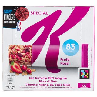 Kellogg's Special K Frutti Rossi 6 x 21.5 g