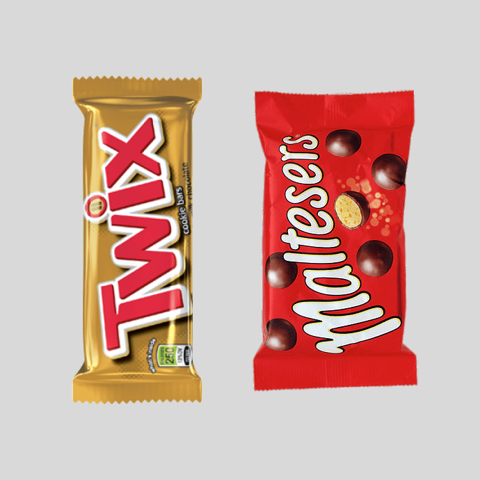 Chocolatinas y Snacks