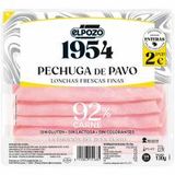 Pechuga De Pavo Elpozo 1954, Lonchas, Bandeja 130 G (26527812)