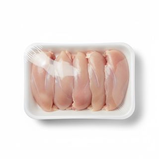 Pechuga de pollo en filete envasada 6u