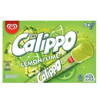 Helado Calippo Lima Limón 5 Uds.