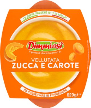 DimmidiSì Vellutata Zucca e Carote 620 g