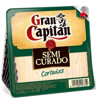 Queso Gran Capitán Semi Cortaditas 230 G