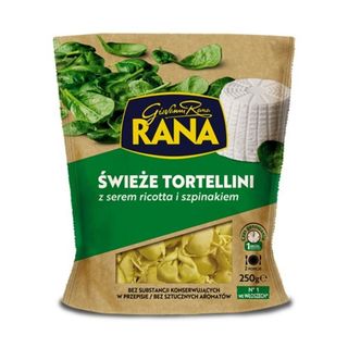 Rana Tortellini świeże z serem ricotta i szpinakiem, 250 g