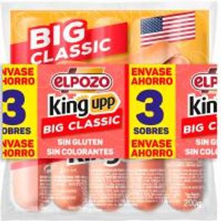 Salchicha Big Frankfurt Elpozo, Pack 3X200 G (25259474)