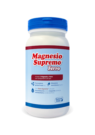 MAGNESIO SUPREMO FERRO NATURAL POINT 150G