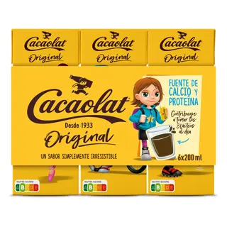 Batido De Chocolate Cacaolat 6 X 200 Ml