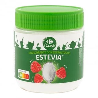 Edulcorante Con Extractos De Stevia Carrefour Classic 200 G.
