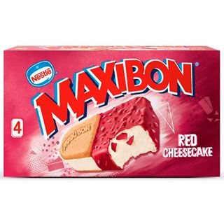 Nestlé Maxibon Helado De Red Cheesecake 4 X 140 Ml