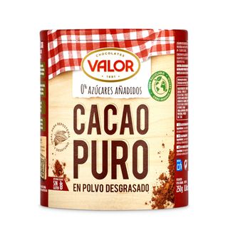 Cacao Puro En Polvo 0% Azúcares Añadidos Valor 250 G