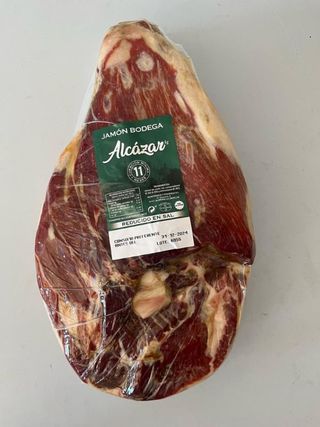 Jamon Deshuesado Bodega Alcazar Reducido En Sal Corte (Aprox. 100Gr)