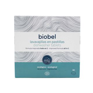 Pastillas para lavavajillas eco 30uds Biobel