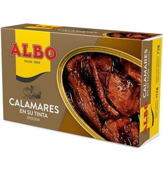 Calamar Albo Trozos En Su Tinta 115 G