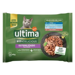Ultima Gato Esteril Salmón 85G