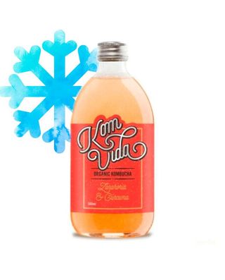 Kombucha de zanahoria y cúrcuma 250ml Komvida