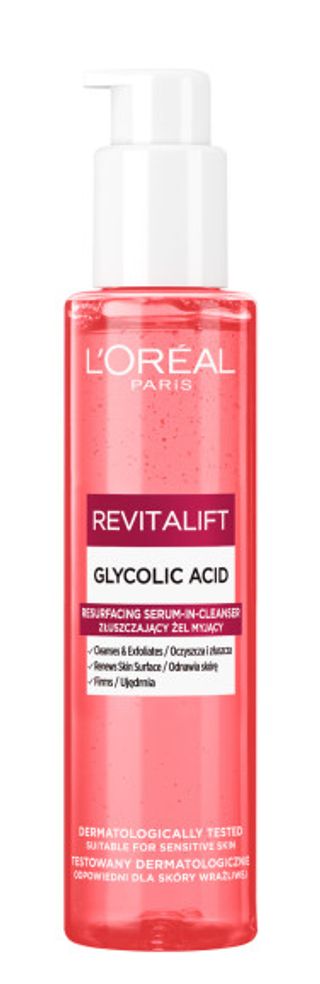 L'oreal Revitalift Złuszczający żel myjący z kwasem glikolowym