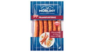 Morliny - Frankfurterki kiełbaski wieprzowe - 240 g