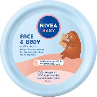 Nivea Baby Delikatny Krem do twarzy i ciała 200 ml