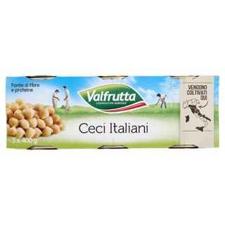Valfrutta Ceci Latta 3X400G