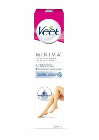 Crema Depilatoria Para Piel Sensible Veet 200 Ml