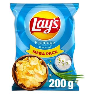 Lay's Chipsy ziemniaczane o smaku śmietankowego serka z ziołami 200 g