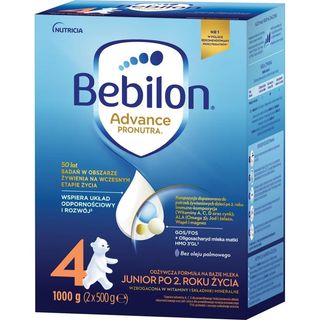 Bebilon Advance Pronutra 4 Junior Mleko dla dzieci po 2. roku życia (2x500 g) 1000 g