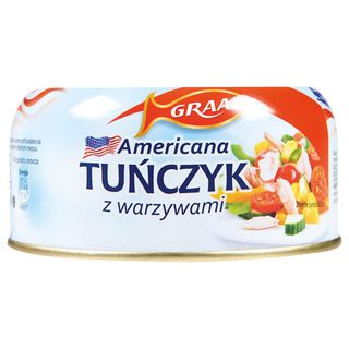Graal Tuńczyk z warzywami Americana, 280 g