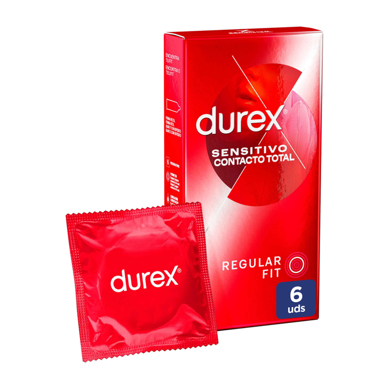 Durex Preservativos Sensitivo Super Fino 6un