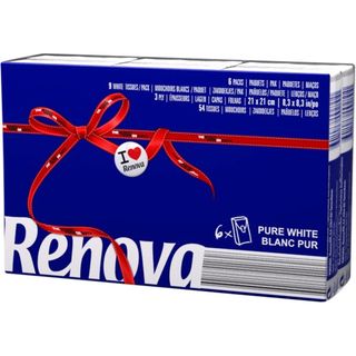 Pañuelos Blancos Renova Pack 6 Uds.